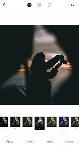 Coffee cam-照片&視頻編輯器，拍立得相機，1998應用截圖第4張