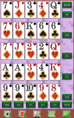 Poker Solitaire スクリーンショット 4