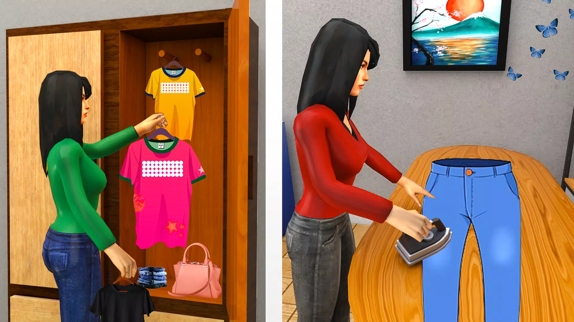 Virtual Mother Single Mom Sim Screenshot 3
