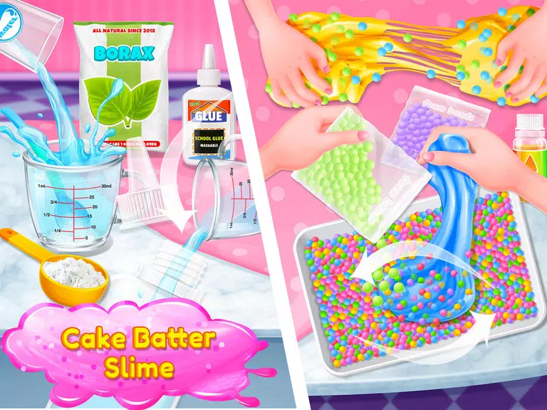 Slime DIY Simulator: Super Fun Schermafbeelding 2
