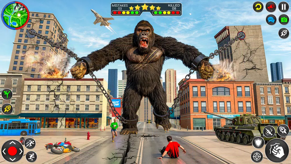 King Kong Gorilla City Attack Screenshot 2