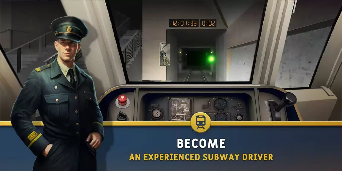 Train Simulator: subway, metro Ảnh chụp màn hình 3