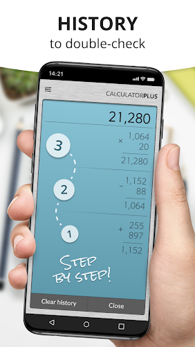 Calculator Plus with History Screenshot 4