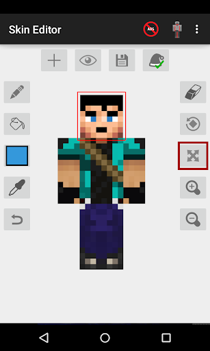 Skin Editor for Minecraft Schermafbeelding 1