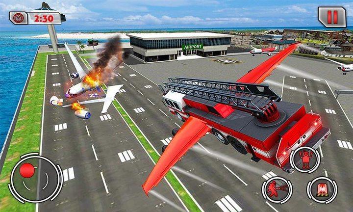 Fire Truck Games: Robot Games Screenshot 2