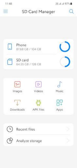 SD Card Manager For Android スクリーンショット 3