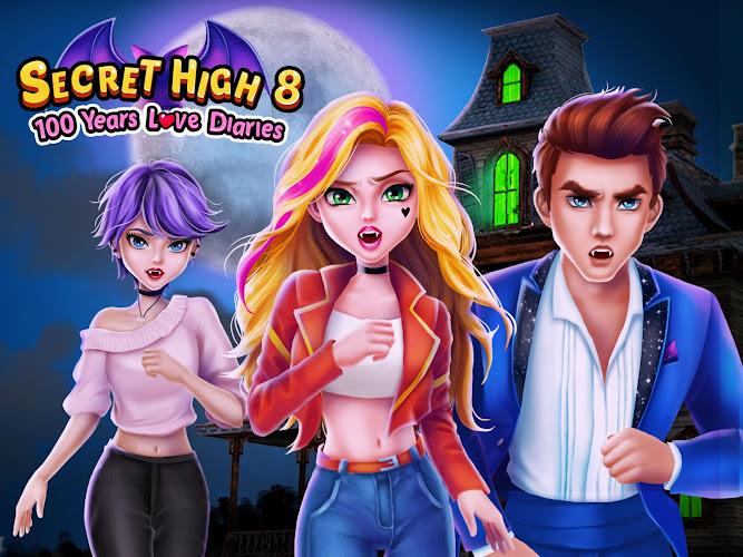 Secret High School Story Games 스크린샷 1