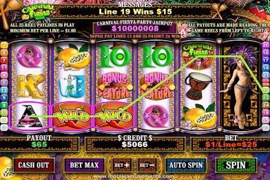 Carnival Fiesta Slots Captura de pantalla 2