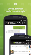 The Text Messenger App Скриншот 1