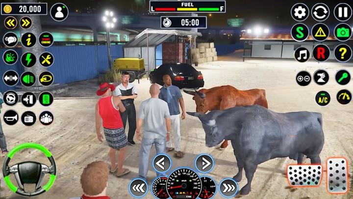 Animal Transport Truck Sim 3D ภาพหน้าจอ 1