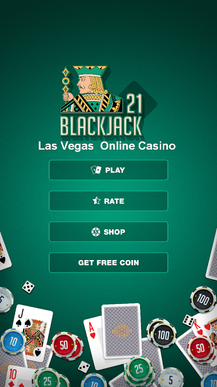 Schermata BlackJack 21: Las Vegas  Online Casino Game 1