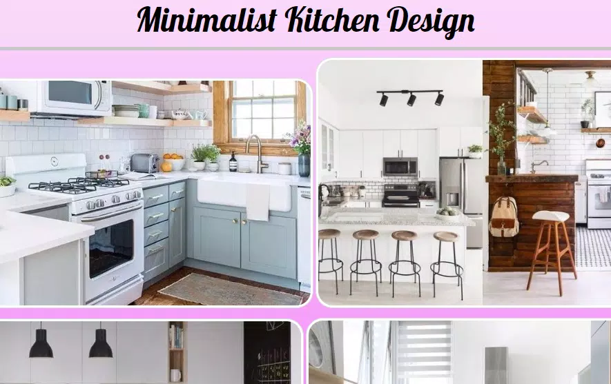 Minimalist Kitchen Design Screenshot 1