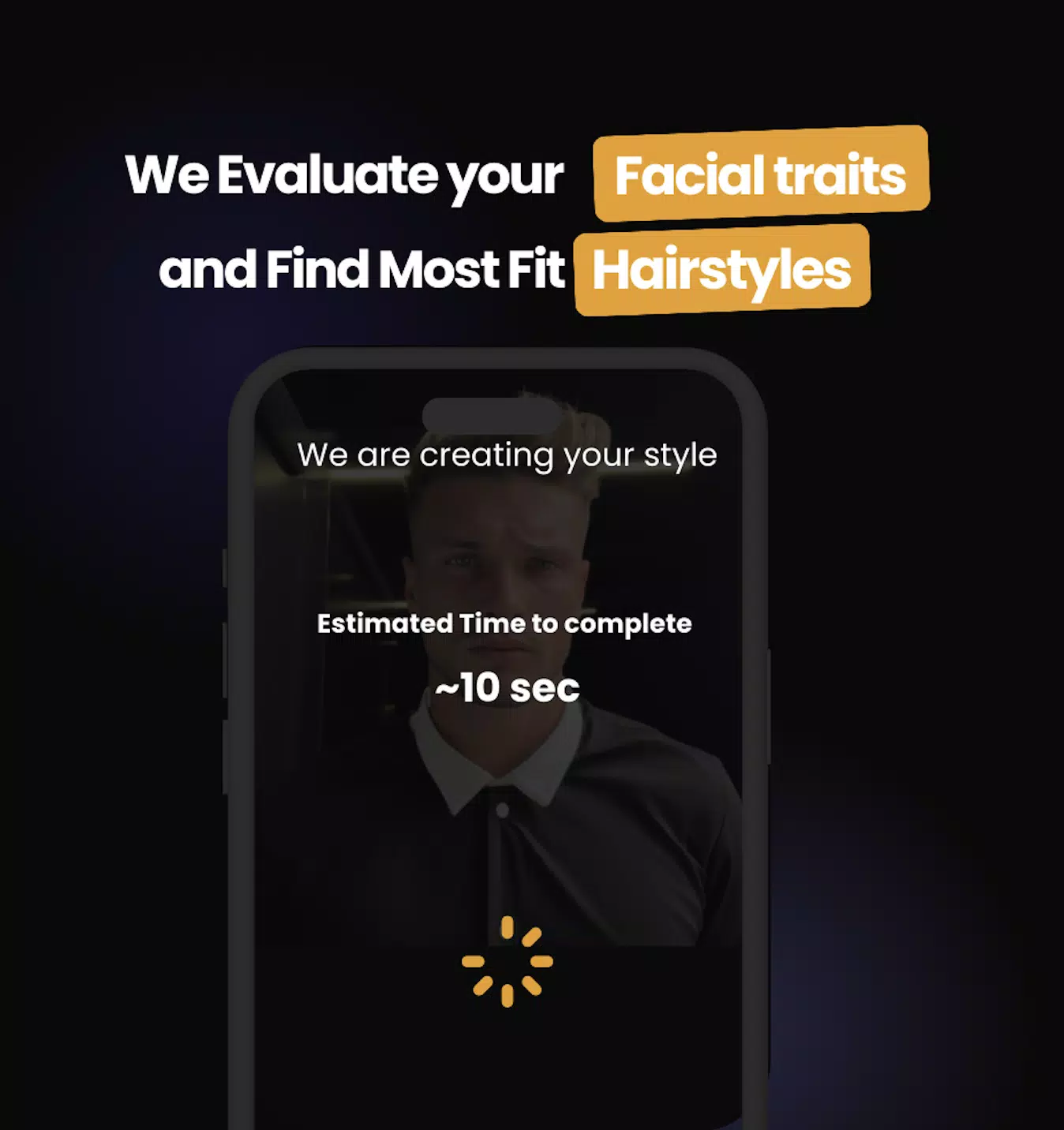 Men's Hair Cuts & Hairstyles Captura de tela 2