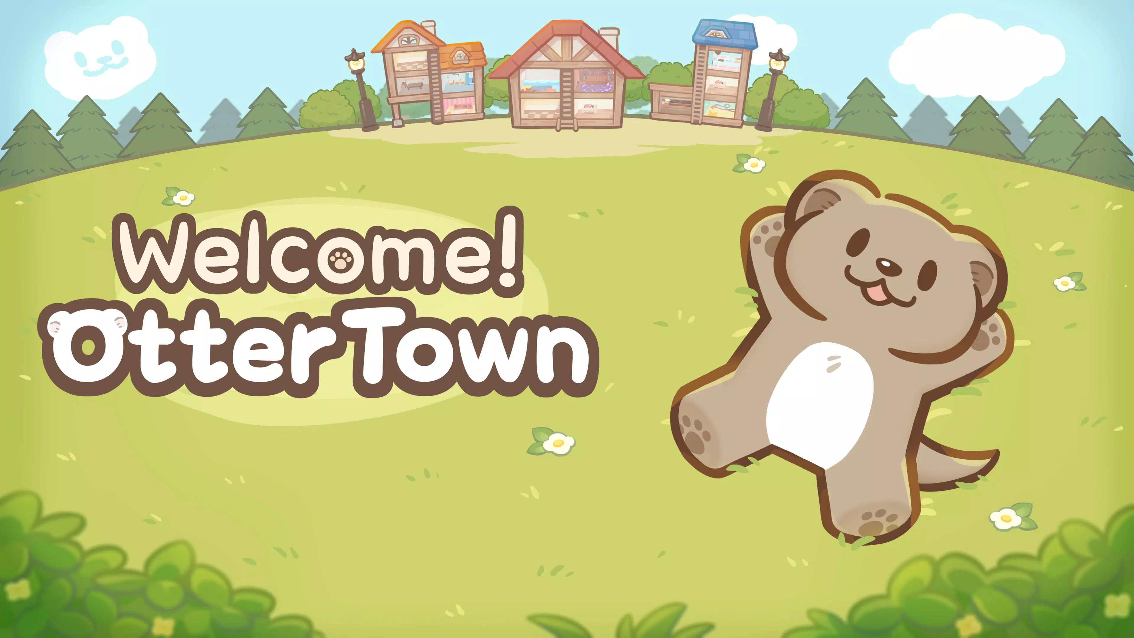 Welcome! Otter Town: cute game Zrzut ekranu 2