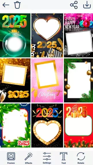 Christmas Photo Frames & Cards應用截圖第2張