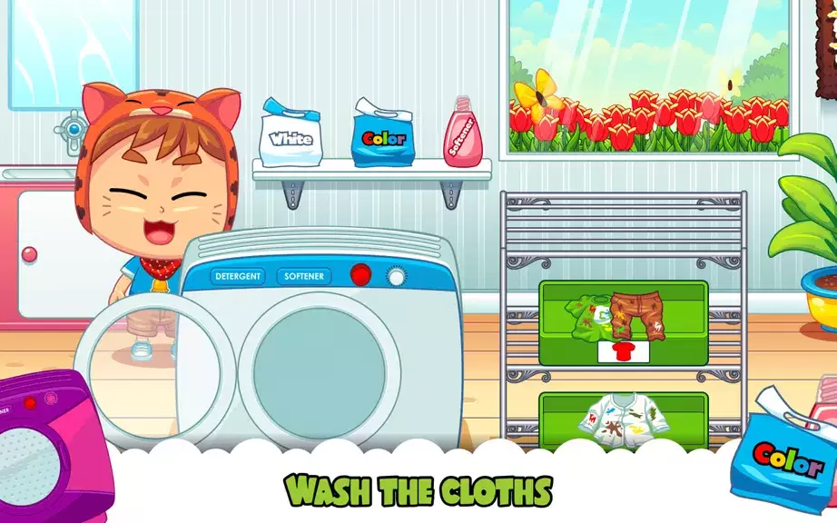 Marbel Laundry - Kids Game应用截图第3张