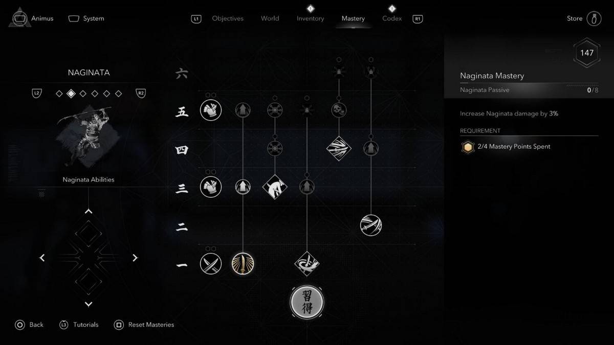 Yasuke Kỹ năng tốt nhất Assassin's Creed Shadows - Naginata