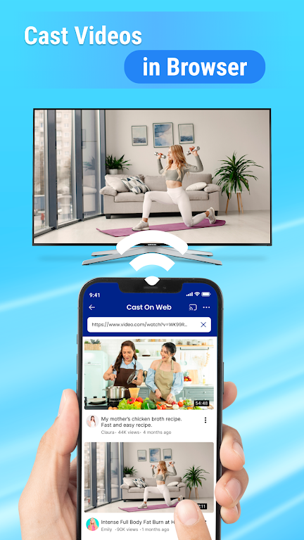 Screen Mirroring: Cast to TV Capture d'écran 2