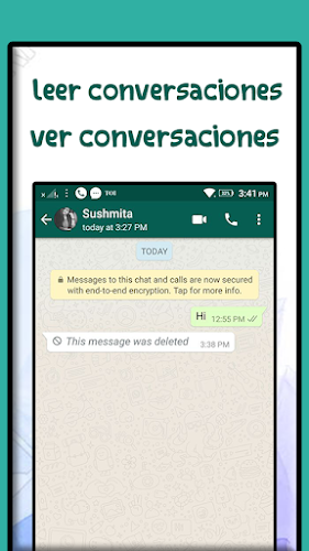 leer mensajes e conversaciones Capture d'écran 3