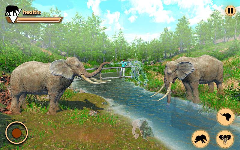 Elephant Simulator Animal Game Screenshot 4