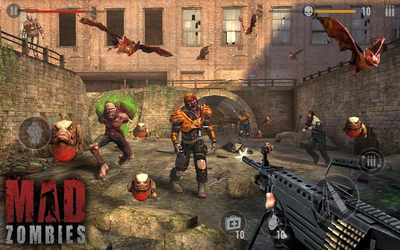 Zombie Spiele : Mad Zombies Screenshot 4