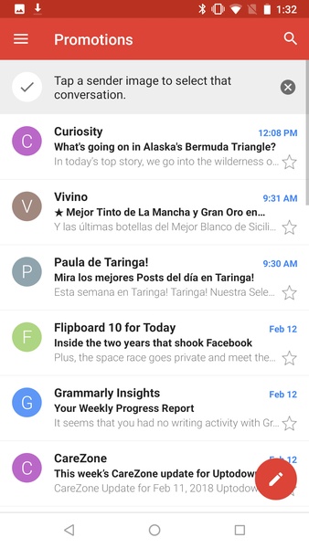 Gmail Go Screenshot 3