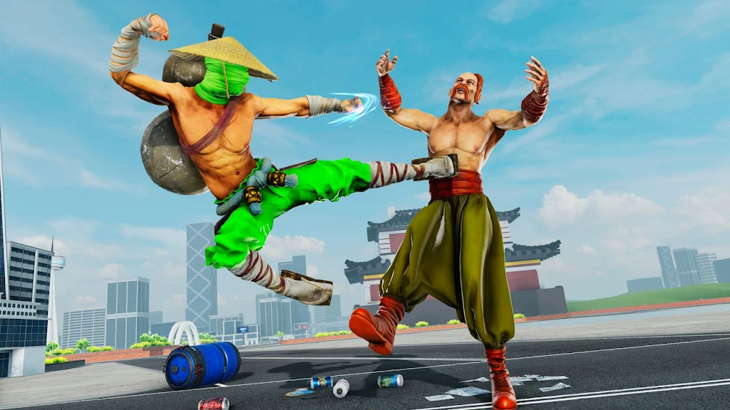 Kung Fu Karate Action Fighter Screenshot 2