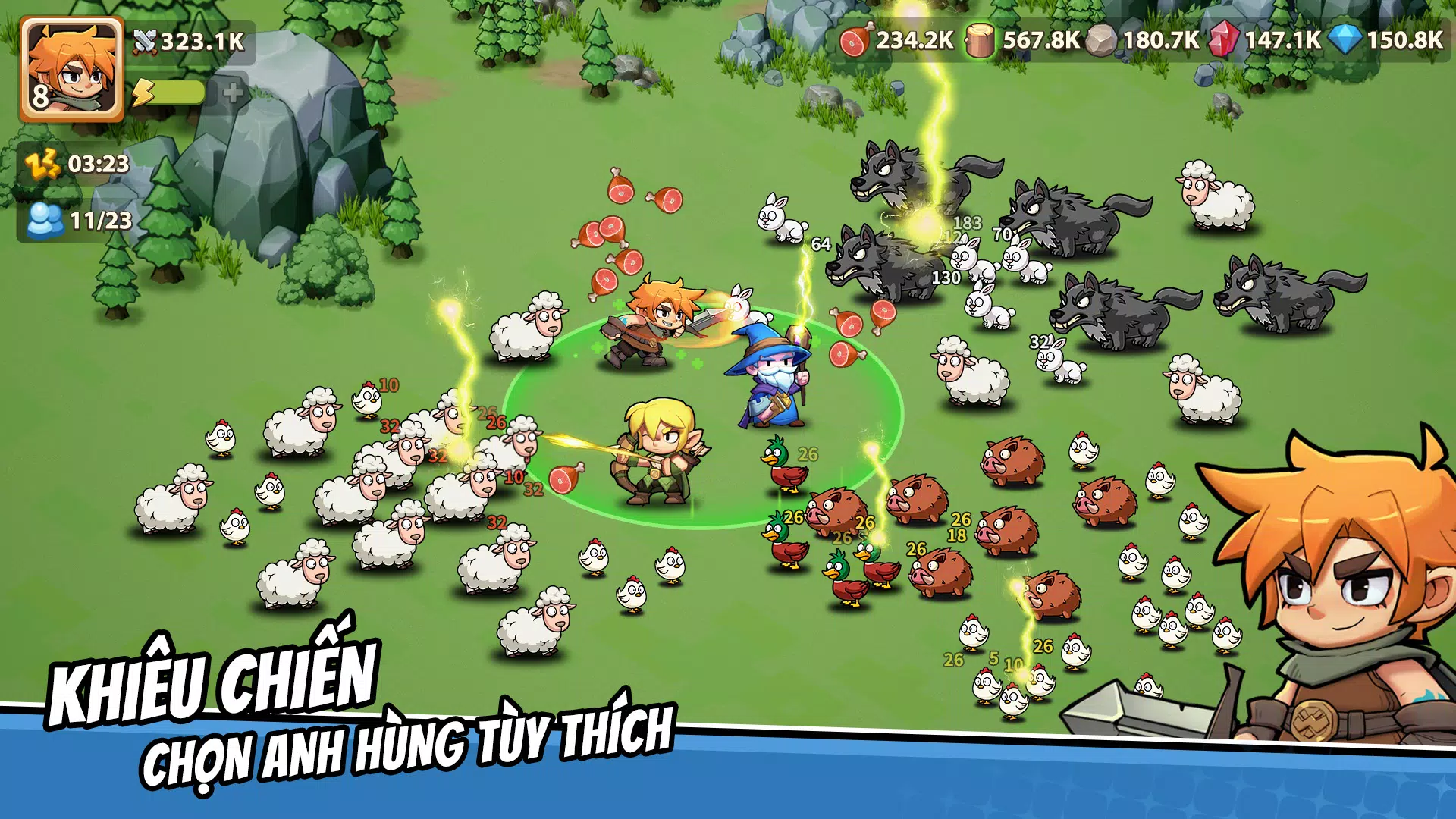 Thời Đại Anh Hùng Captura de pantalla 3
