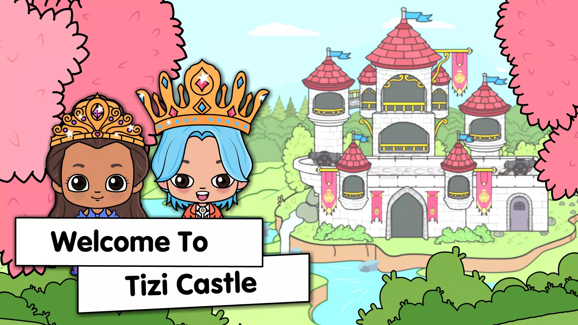 Tizi Town Princess Castle Game Screenshot 1