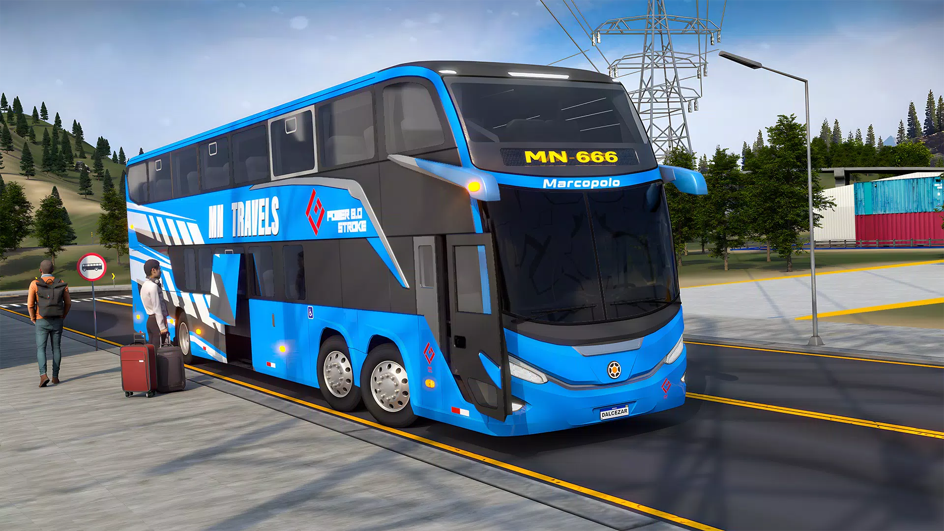 Bus Coach Simulator: City Bus Captura de tela 4