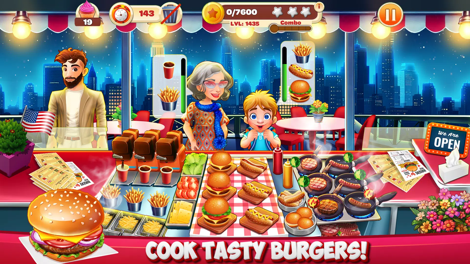 Cooking Mastery: jogos cozinha Captura de tela 1