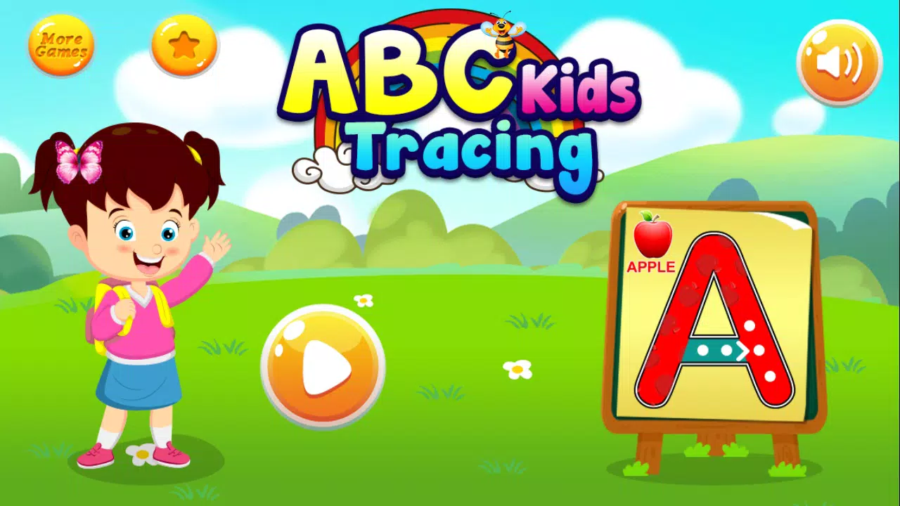 ABC Kids Tracing Games Screenshot 1