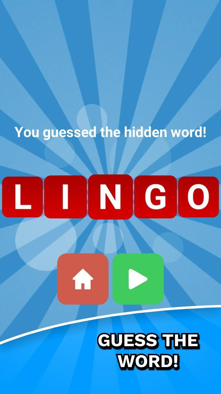 Lingo word game 스크린샷 4