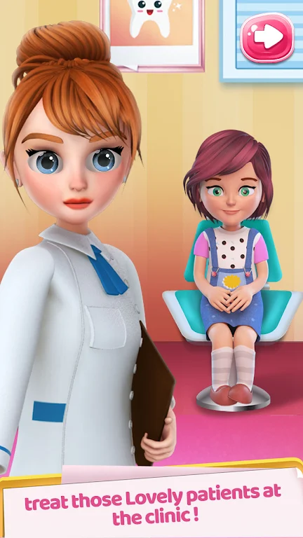 Crazy Dentist Fun Doctor Games Скриншот 4