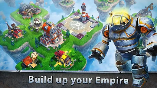 Sky Clash Lords of Clans 3D ဖန်သားပြင်ဓာတ်ပုံ 3