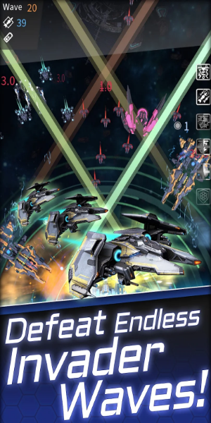 Space Wars: Idle Defense Screenshot 2