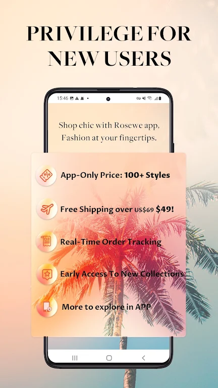 Rosewe-Online Shopping Tangkapan skrin 4