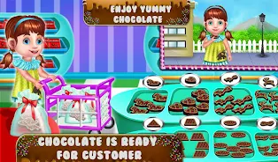 Chocolate Shop Cooking Game 스크린샷 4