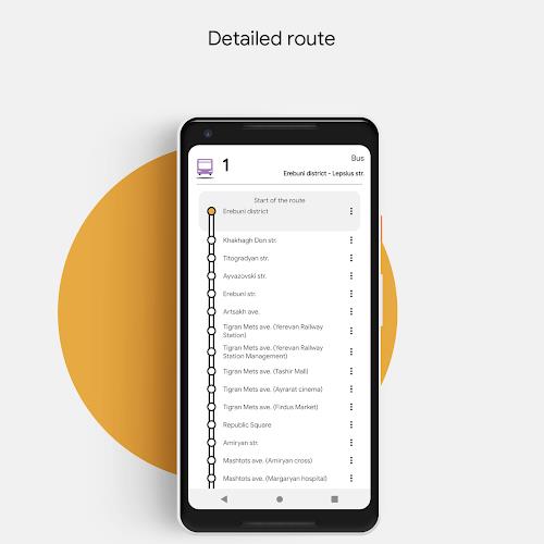 A2B. Yerevan Public Transport Screenshot 3