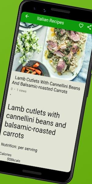 Italian Recipes Screenshot 1