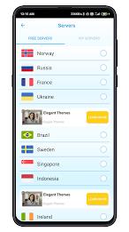 mVPN - Super Fast Unlimited Proxy & Secure Server スクリーンショット 3
