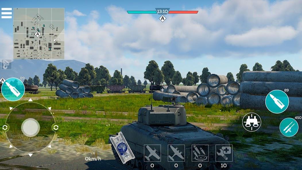 War Thunder Mobile Mod ဖန်သားပြင်ဓာတ်ပုံ 2