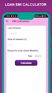 Loancash - EMI Loan Calculator应用截图第2张