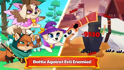 Dungeon Dogs - Idle RPG Capture d'écran 4
