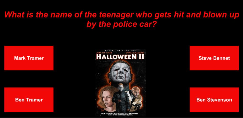 Michael Myers Halloween Trivia Screenshot 3