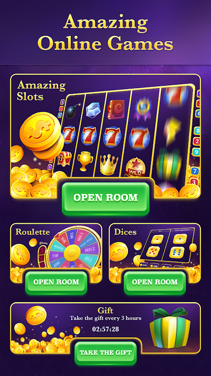 Schermata Amazing Casino Games & Slots 1