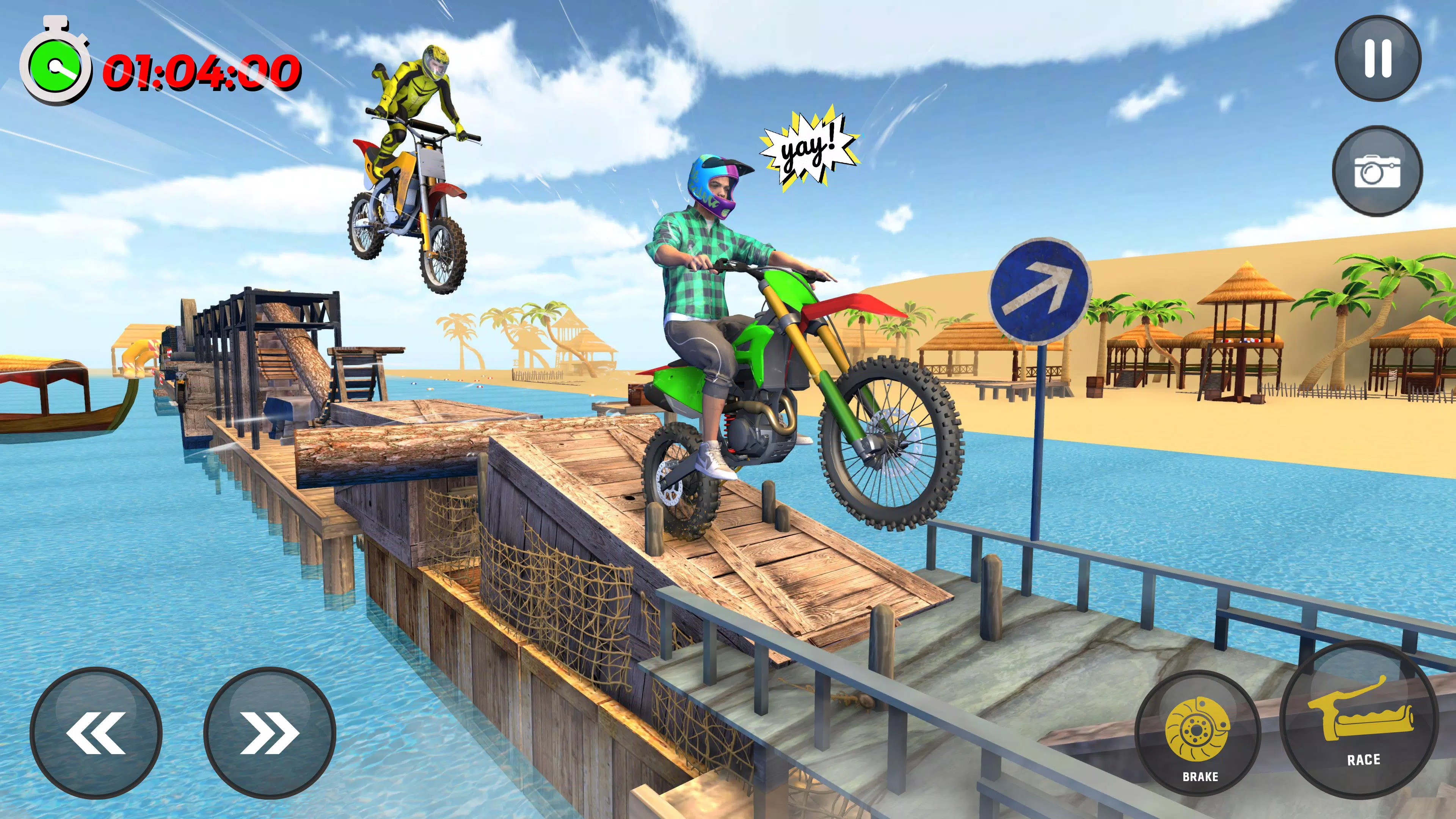 Real Moto Bike Games Racing 3d Ekran Görüntüsü 2