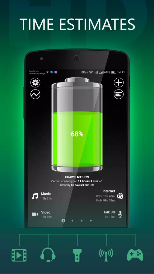 Battery HD ภาพหน้าจอ 2