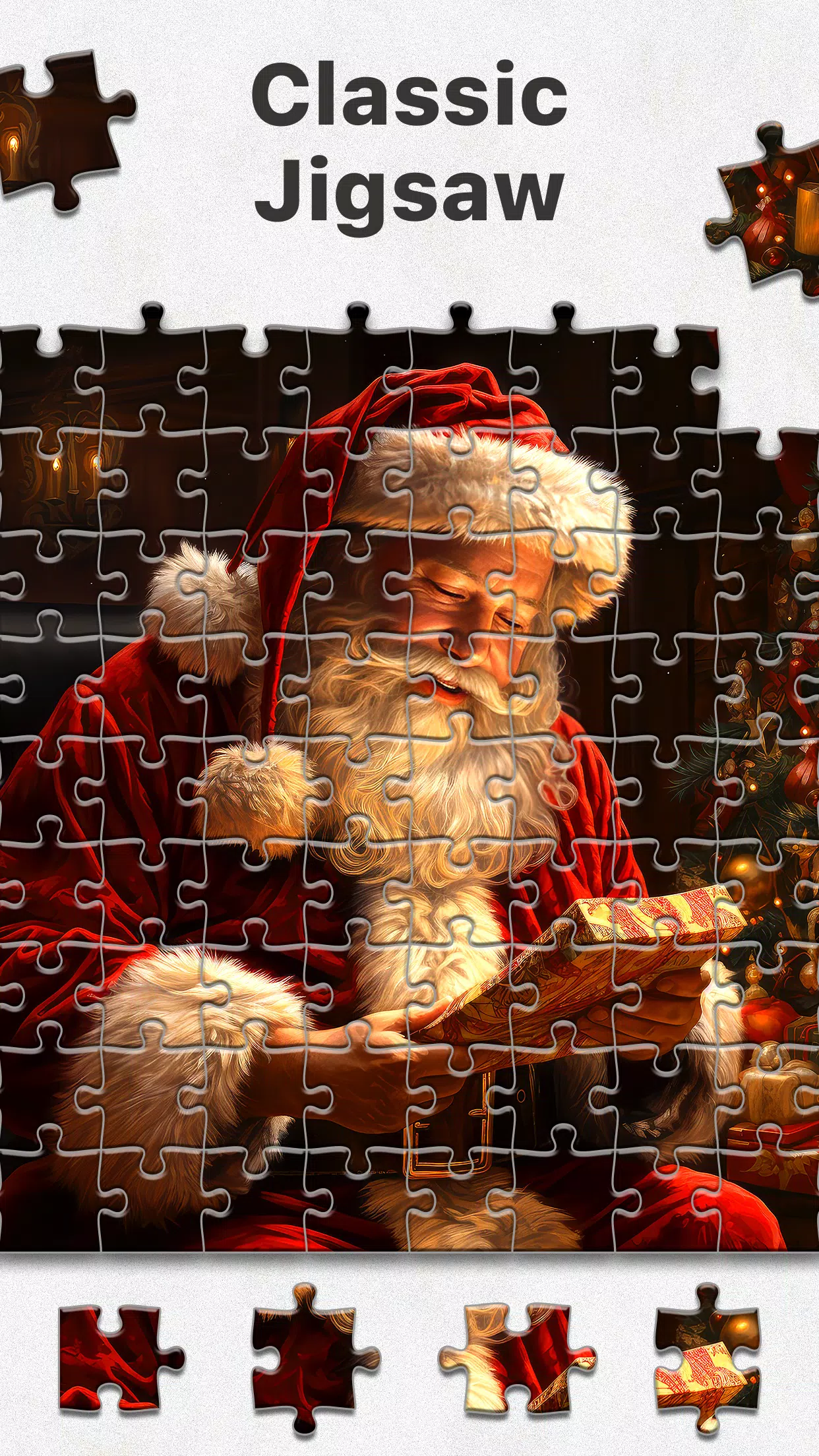 Christmas Jigsaw - Puzzle Game ภาพหน้าจอ 1