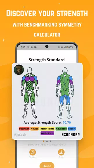 Stronger - Workout Gym Tracker Zrzut ekranu 2